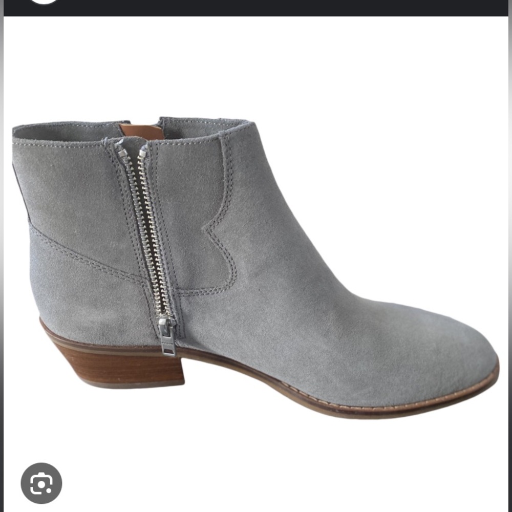 Coach grey suede boots